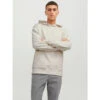 Sweat à Capuche Sanchez Uni Crème Homme - Jack & Jones -TEDDY Vetements Magasin sweat a capuche sanchez uni creme homme jack jones