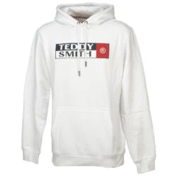 Sweat à Capuche Setik Blanc Homme - Teddy Smith
