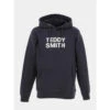 Sweat à Capuche Siclass Bleu Marine Homme - Teddy Smith -TEDDY Vetements Magasin sweat a capuche siclass bleu marine homme teddy smith