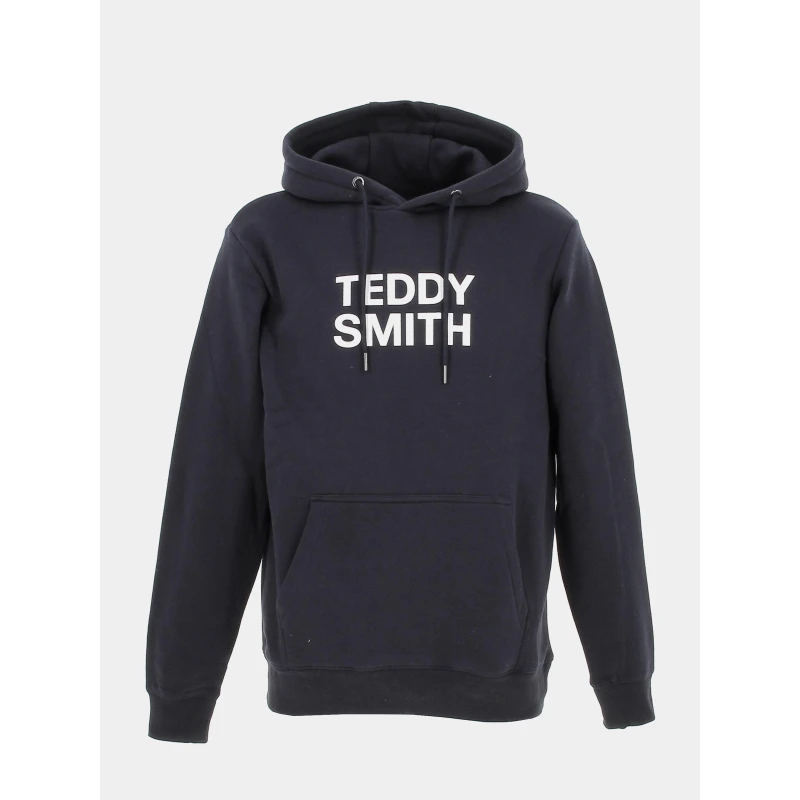 Sweat à Capuche Siclass Bleu Marine Homme - Teddy Smith 3 Sweat à Capuche Siclass Bleu Marine Homme - Teddy Smith