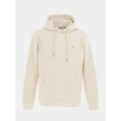 Sweat à Capuche Steele Classique Beige Homme - Benson & Cherry