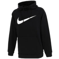 Sweat à Capuche Training Swoosh Noir Homme - Nike