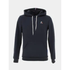 Sweat à Capuche Tri Hoody Bleu Marine Homme - Le Coq Sportif