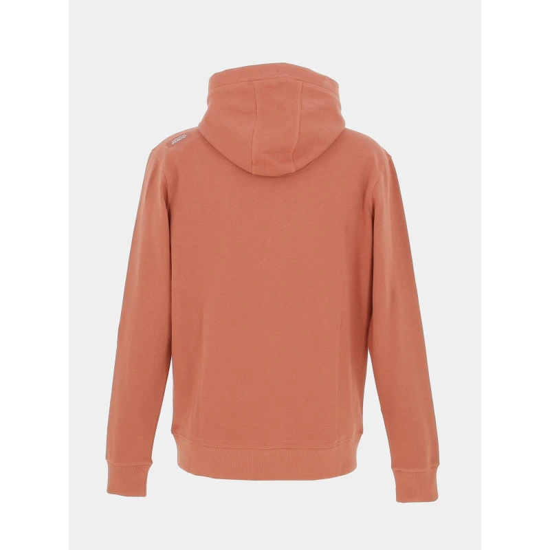 Sweat à Capuche Zippé Salet Orange Homme - Oxbow 4 Sweat à Capuche Zippé Salet Orange Homme - Oxbow – Image 2
