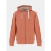 Sweat à Capuche Zippé Salet Orange Homme - Oxbow 1 Sweat à Capuche Zippé Salet Orange Homme - Oxbow -TEDDY Vetements Magasin sweat a capuche zippe salet orange homme oxbow