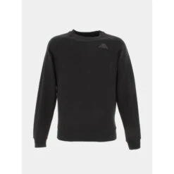 Sweat Caimili Regular Fit Noir Homme - Kappa