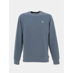 Sweat Col Rond Essentiel Bleu Homme - Oxbow