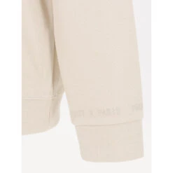 Sweat Col Rond Logo Relief Beige Homme - Project X Paris -TEDDY Vetements Magasin sweat col rond logo relief beige homme project x paris 3