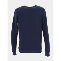 Sweat Crew Essential Bleu Marine Homme - Le Coq Sportif -TEDDY Vetements Magasin sweat crew essential bleu marine homme le coq sportif 2