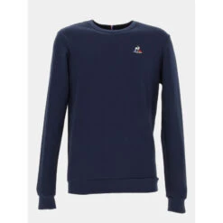 Sweat Crew Essential Bleu Marine Homme - Le Coq Sportif