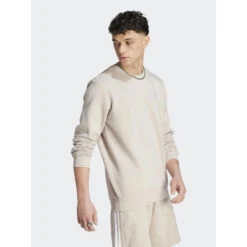 Sweat Feelcozy Basique Logo Brodé Beige Homme - Adidas 8 Sweat Feelcozy Basique Logo Brodé Beige Homme - Adidas -TEDDY Vetements Magasin sweat feelcozy basique logo brode beige homme adidas 2