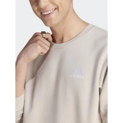 Sweat Feelcozy Basique Logo Brodé Beige Homme - Adidas 9 Sweat Feelcozy Basique Logo Brodé Beige Homme - Adidas -TEDDY Vetements Magasin sweat feelcozy basique logo brode beige homme adidas 3