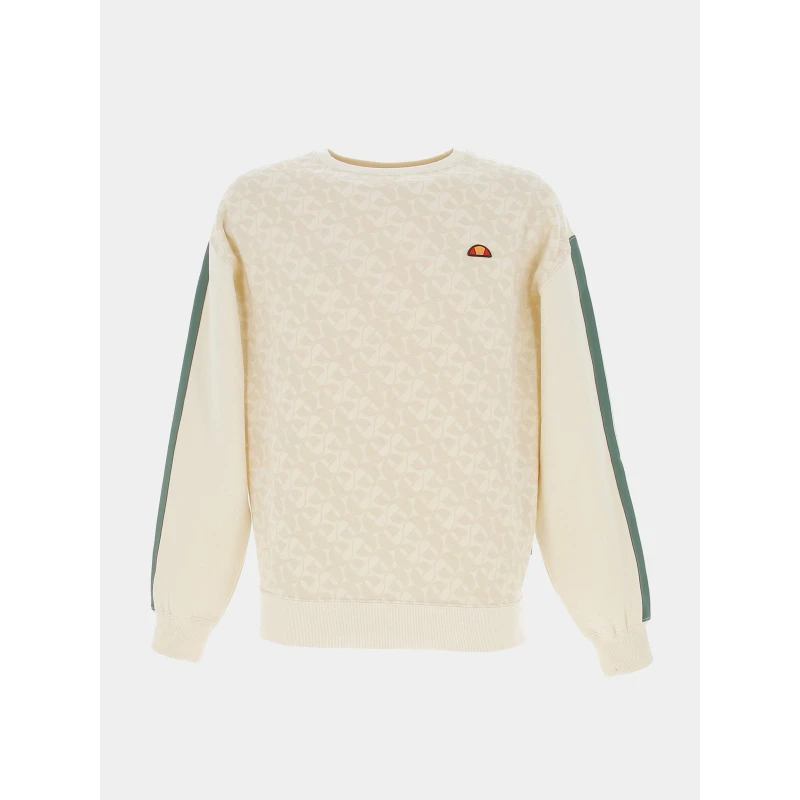 Sweat Imprimés Italie Beige Homme - Ellesse 3 Sweat Imprimés Italie Beige Homme - Ellesse