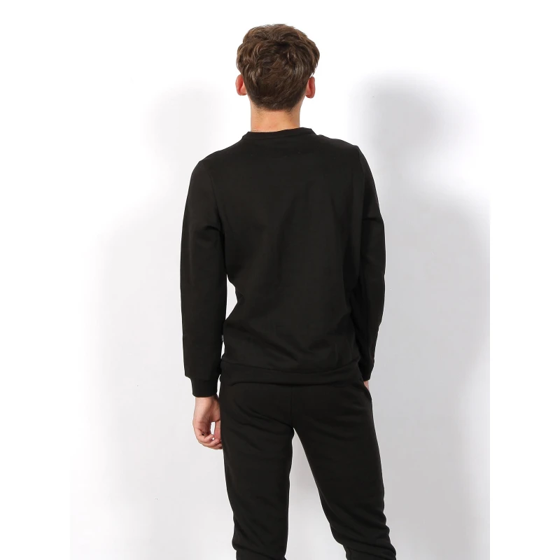 Sweat Uni Essential Logo Noir Homme - Puma 4 Sweat Uni Essential Logo Noir Homme - Puma – Image 2