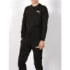 Sweat Uni Essential Logo Noir Homme - Puma -TEDDY Vetements Magasin sweat uni essential logo noir homme puma