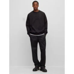 Sweat Uni Logo Embossé Dumbkin Noir Homme - Hugo 8 Sweat Uni Logo Embossé Dumbkin Noir Homme - Hugo -TEDDY Vetements Magasin sweat uni logo embosse dumbkin noir homme hugo 2