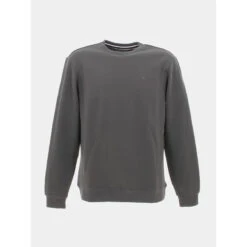 Sweat Uni Nark Gris Anthracite Homme - Teddy Smith