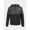 Sweat Zippé à Capuche Colorblock Noir Homme - The North Face -TEDDY Vetements Magasin sweat zippe a capuche colorblock noir homme the north face