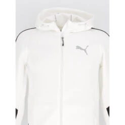 Sweat Zippé à Capuche Evostripe Blanc Homme - Puma 8 Sweat Zippé à Capuche Evostripe Blanc Homme - Puma -TEDDY Vetements Magasin sweat zippe a capuche evostripe blanc homme puma 2