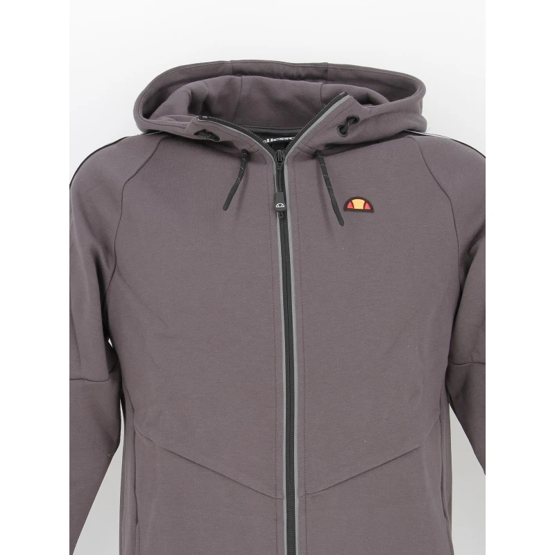 Sweat Zippé à Capuche Paviso Réfléchissant Gris Homme - Ellesse 5 Sweat Zippé à Capuche Paviso Réfléchissant Gris Homme - Ellesse – Image 3