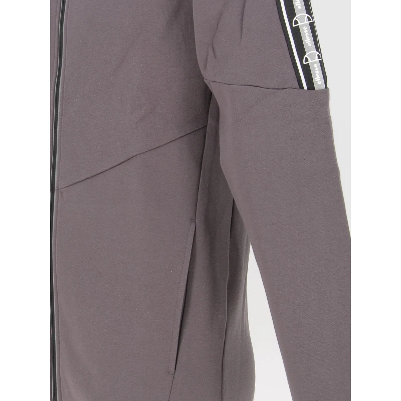 Sweat Zippé à Capuche Paviso Réfléchissant Gris Homme - Ellesse 6 Sweat Zippé à Capuche Paviso Réfléchissant Gris Homme - Ellesse – Image 4