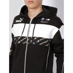 Sweat Zippé Bmw Motorsport Sds Noir Homme - Puma 9 Sweat Zippé Bmw Motorsport Sds Noir Homme - Puma -TEDDY Vetements Magasin sweat zippe bmw motorsport sds noir homme puma 3