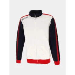Sweat Zippé Energy B Blanc Homme - Panzeri