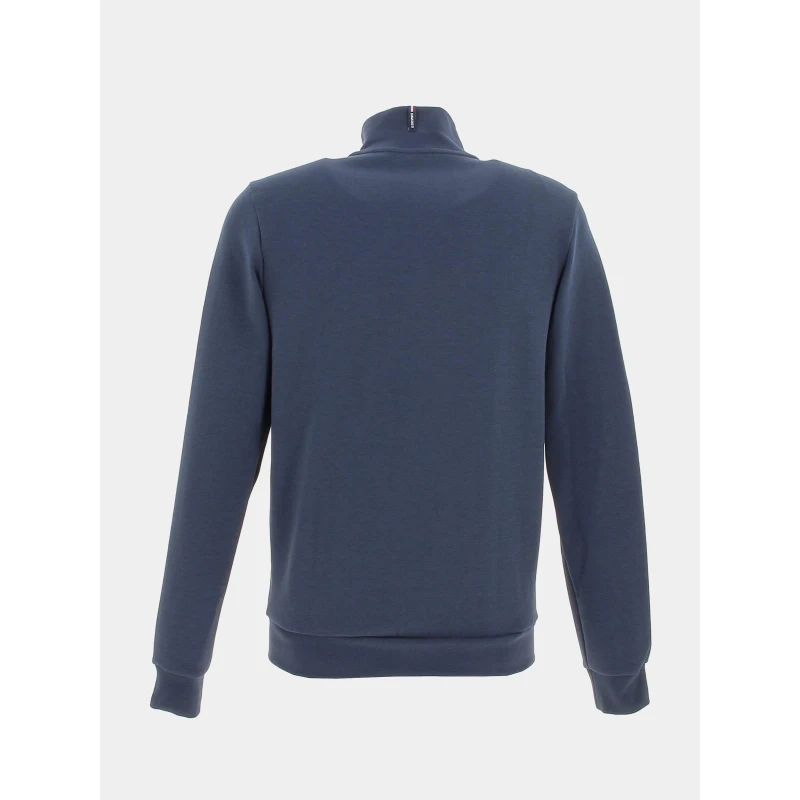 Sweat Zippé Essential N4 Bleu Marine Homme - Le Coq Sportif 4 Sweat Zippé Essential N4 Bleu Marine Homme - Le Coq Sportif – Image 2