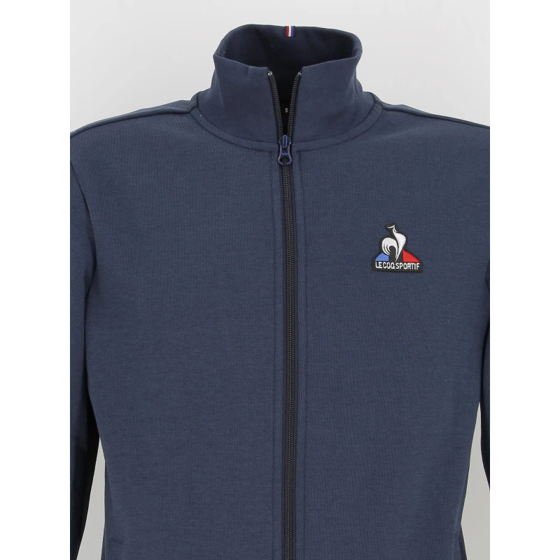 Sweat Zippé Essential N4 Bleu Marine Homme - Le Coq Sportif 5 Sweat Zippé Essential N4 Bleu Marine Homme - Le Coq Sportif – Image 3