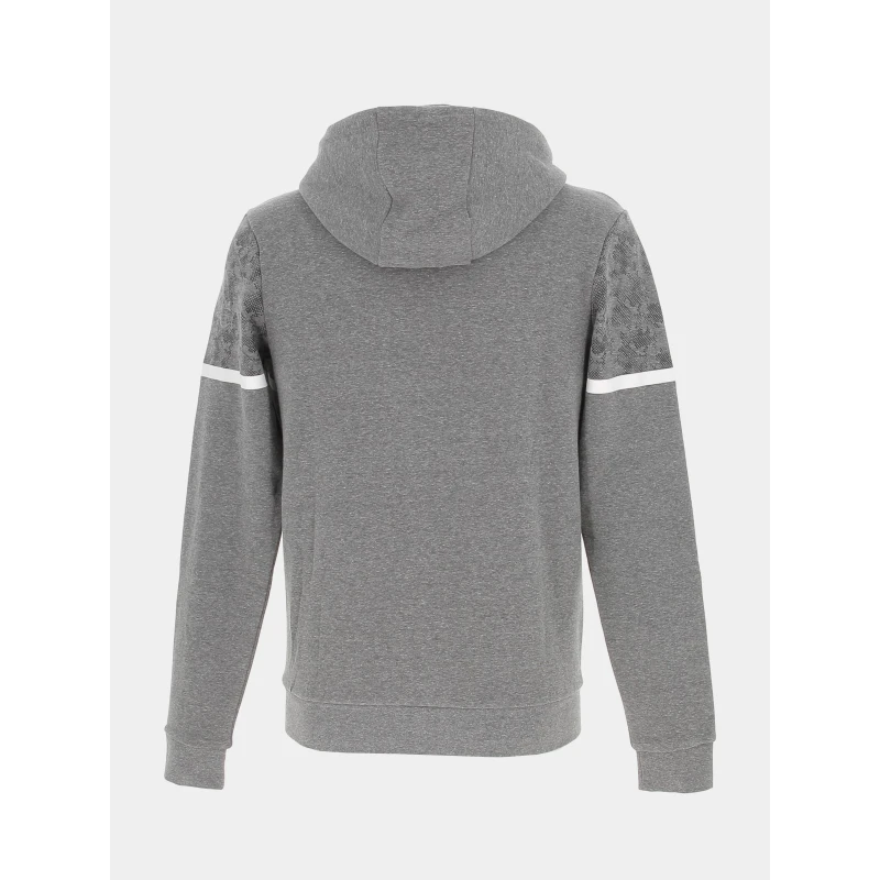 Sweat Zippé Genzo Graphik Gris Homme - Kappa 4 Sweat Zippé Genzo Graphik Gris Homme - Kappa – Image 2