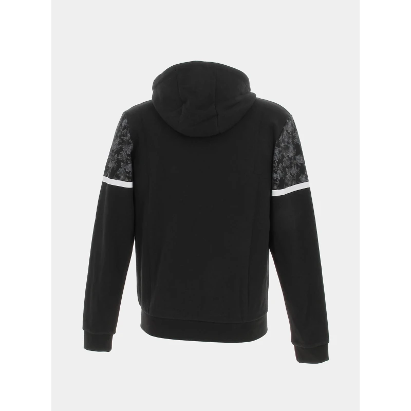 Sweat Zippé Genzo Graphik Noir Homme - Kappa 4 Sweat Zippé Genzo Graphik Noir Homme - Kappa – Image 2