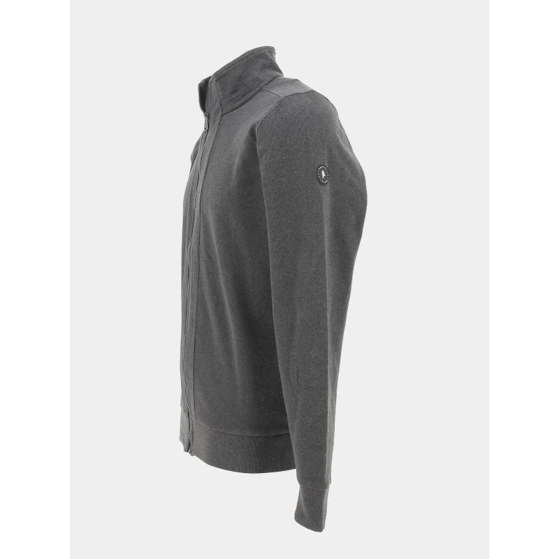 Sweat Zippé Lyman Gris Anthracite Homme - Sun Valley 5 Sweat Zippé Lyman Gris Anthracite Homme - Sun Valley – Image 3