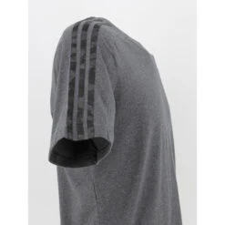 T-shirt 3 Stripes Gris Anthracite Homme - Adidas 9 T-shirt 3 Stripes Gris Anthracite Homme - Adidas -TEDDY Vetements Magasin t shirt 3 stripes gris anthracite homme adidas 3