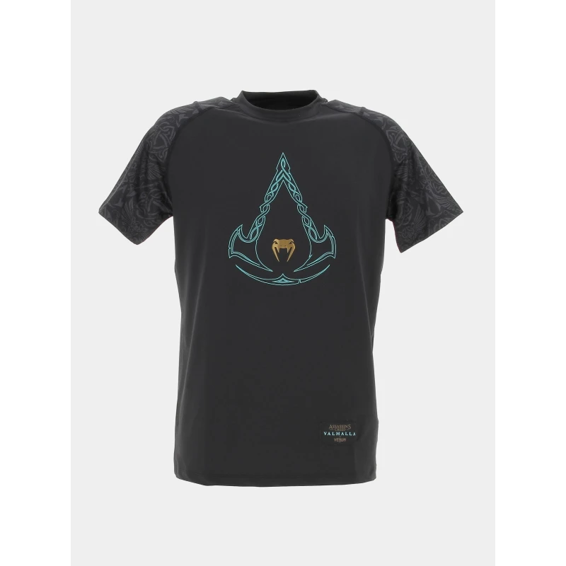 T-shirt Assassin's Creed Valhalla Motifs Noir Homme - Venum 3 T-shirt Assassin's Creed Valhalla Motifs Noir Homme - Venum