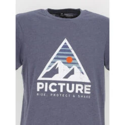 T-shirt Authentic Bleu Marine Homme - Picture -TEDDY Vetements Magasin t shirt authentic bleu marine homme picture 2