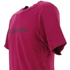 T-shirt Basic Logo Violet Homme - Columbia 10 T-shirt Basic Logo Violet Homme - Columbia -TEDDY Vetements Magasin t shirt basic logo violet homme columbia 3