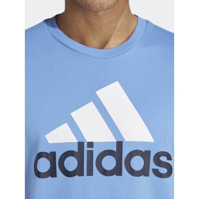 T-shirt Big Logo Bleu Homme - Adidas 6 T-shirt Big Logo Bleu Homme - Adidas – Image 4