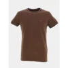 T-shirt Classic Uni Marron Homme - Benson & Cherry 1 T-shirt Classic Uni Marron Homme - Benson & Cherry -TEDDY Vetements Magasin t shirt classic uni marron homme benson cherry