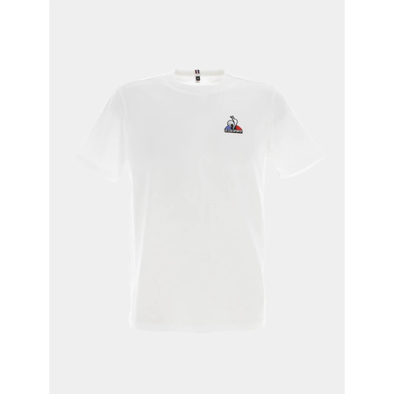 T-shirt Essential N4 Blanc Homme - Le Coq Sportif 3 T-shirt Essential N4 Blanc Homme - Le Coq Sportif