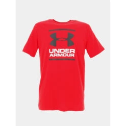 T-shirt Foundation Rouge Homme - Under Armour