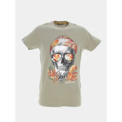 T-shirt Jek Kaki Homme - Deeluxe