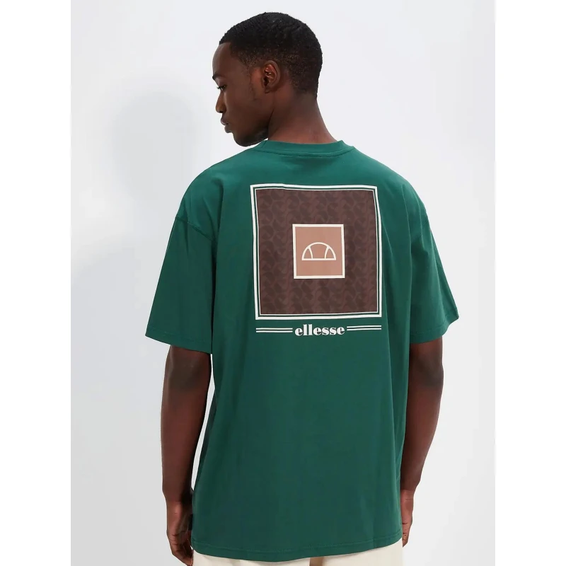 T-shirt Logo Dos Portier Vert Homme - Ellesse 4 T-shirt Logo Dos Portier Vert Homme - Ellesse – Image 2