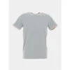 T-shirt Logo The Tee Beige Bleu Homme - Teddy Smith -TEDDY Vetements Magasin t shirt logo the tee beige bleu homme teddy smith