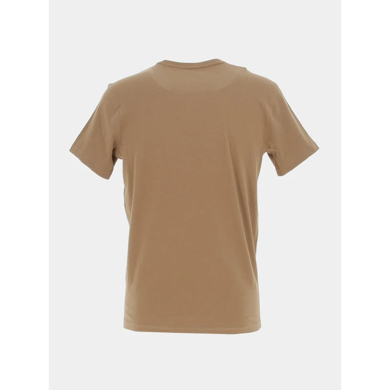 SUN VALLEY T-shirt Manches Courtes Logo Imprimé Kaki Homme - Sunvalley 4 SUN VALLEY T-shirt Manches Courtes Logo Imprimé Kaki Homme - Sunvalley – Image 2