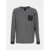 T-shirt Manches Longues Ă Boutons Gris Homme - RMS 26 2 T-shirt Manches Longues Ă Boutons Gris Homme - RMS 26 -TEDDY Vetements Magasin t shirt manches longues a boutons gris homme rms 26