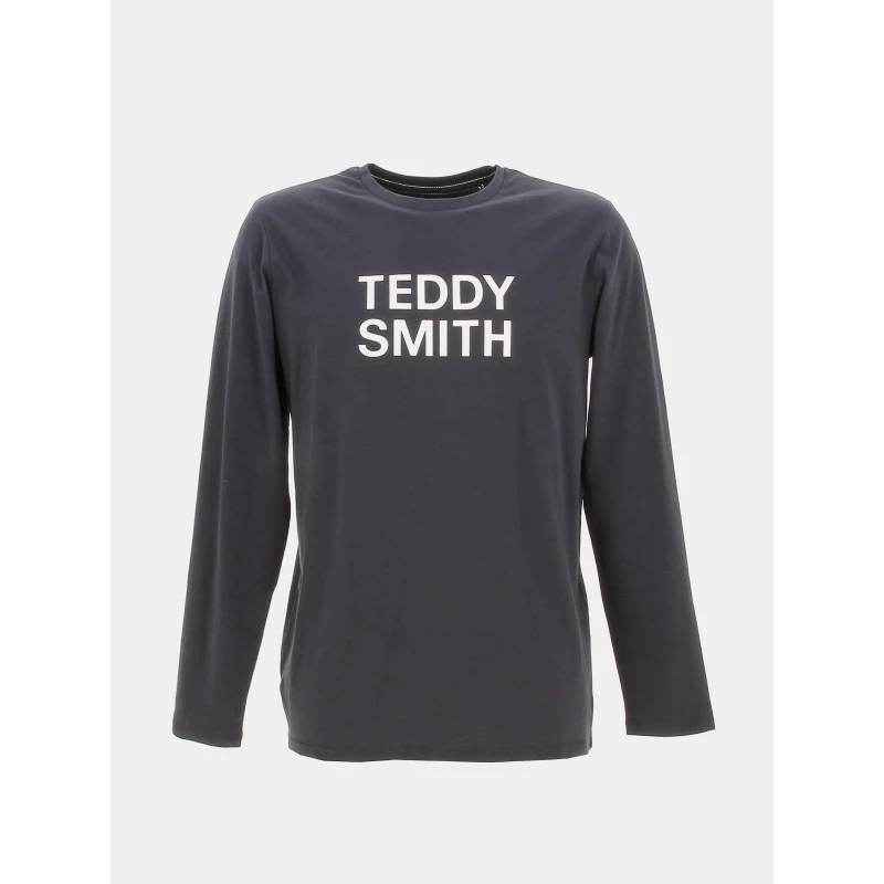 T-shirt Manches Longues Ticlass Bleu Homme - Teddy Smith 3 T-shirt Manches Longues Ticlass Bleu Homme - Teddy Smith