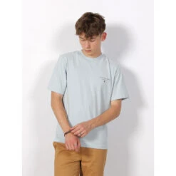 T-shirt Mason Back Print Bleu Clair Homme - Jack & Jones