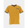 T-shirt Micro Rayures Col V Jaune Moutarde Homme - Rms 26 2 T-shirt Micro Rayures Col V Jaune Moutarde Homme - Rms 26 -TEDDY Vetements Magasin t shirt micro rayures col v jaune moutarde homme rms 26