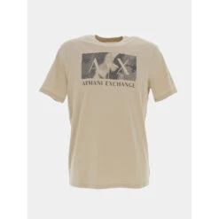 T-shirt Pepper Beige Homme - Armani Exchange
