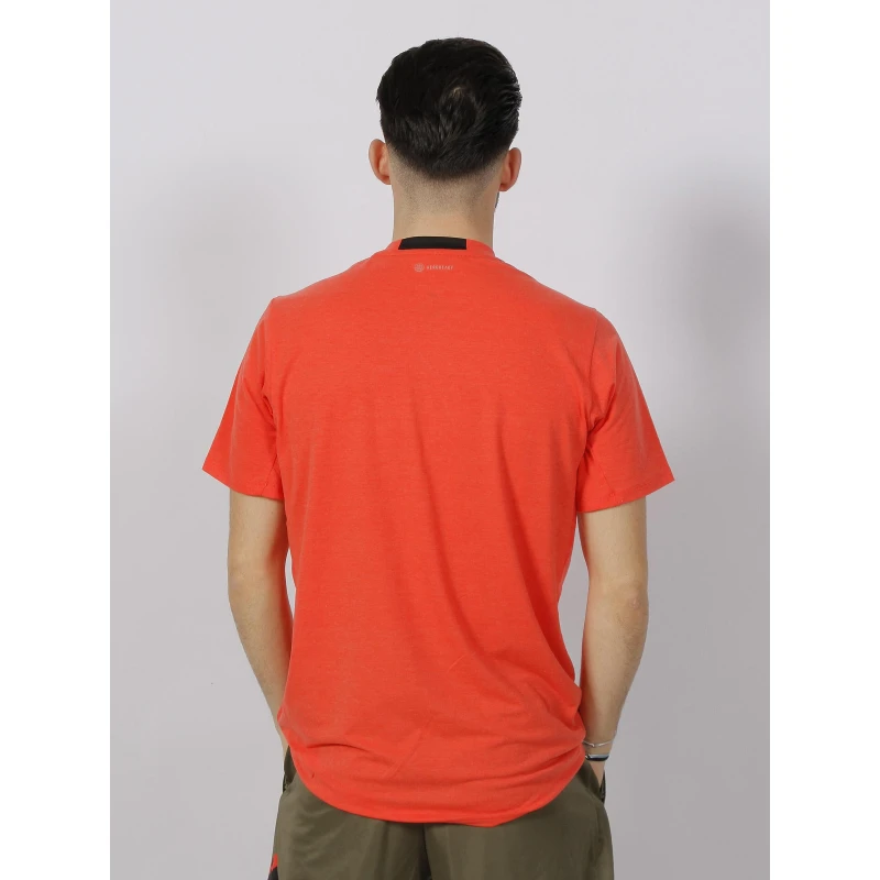 T-shirt Ready For Sport Rouge Homme - Adidas 4 T-shirt Ready For Sport Rouge Homme - Adidas – Image 2